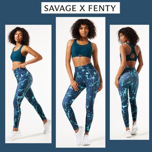 Savage X Fenty Sport High Waist Back Pocket Legging (Size L, 8-10)